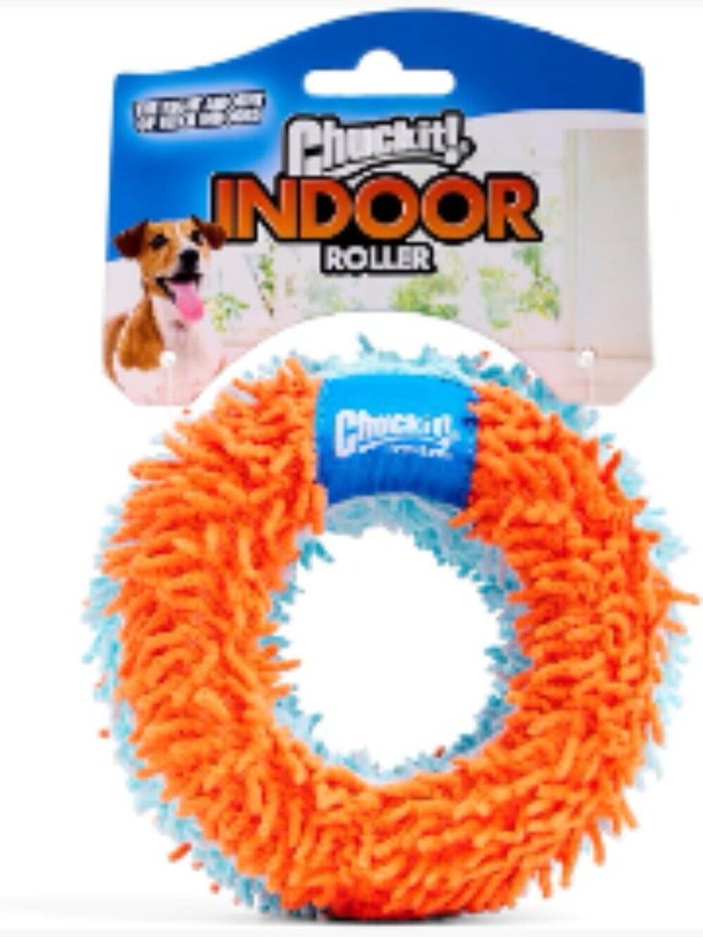 Indoor Fetch Roller Toy for Dogs - Interactive Dog Toy with Bounceflex Core